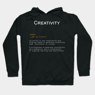 Motivational Word: Creativity Hoodie